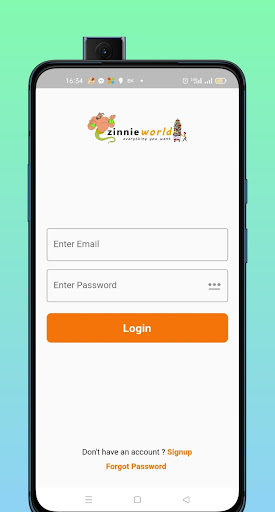 Android application Zinnieworld screenshort