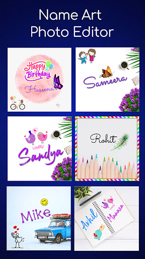 Name Art Photo Editing App Screenshot 4 - AppWisp.com
