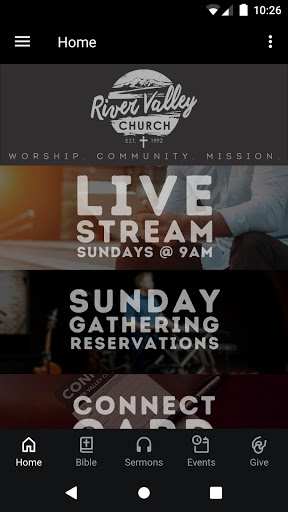 Android application River Valley Church Yuba City screenshort