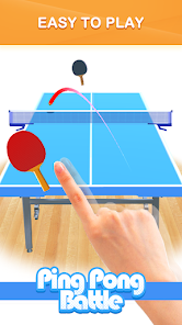 Ping Pong Battle -Table Tennis 1.0.4 APK + Mod (Unlimited money) إلى عن على ذكري المظهر