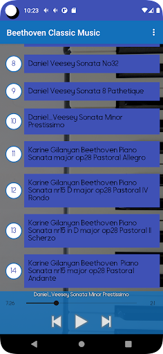Beethoven Classic Music Screen 3