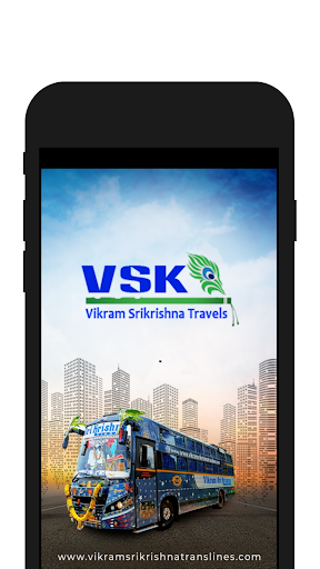 Android application Vikram Srikrishna Travels screenshort
