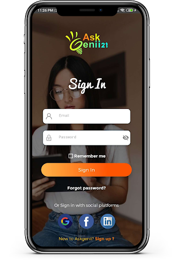 Askgenii 21 Screen 3