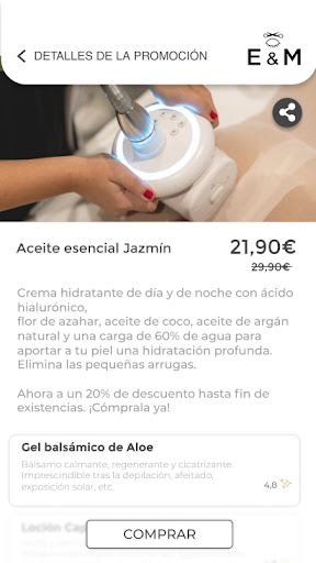 E&M Belleza Screen 3