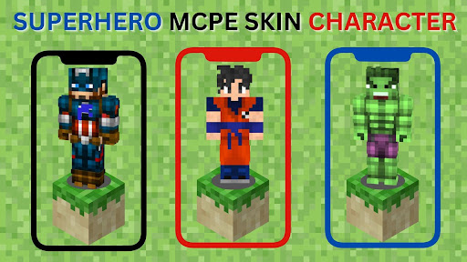Super Heroes Skins for MCPE Screen 2
