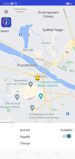 Android application Ryde Driver screenshort
