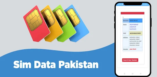 Pakistan Sim Data