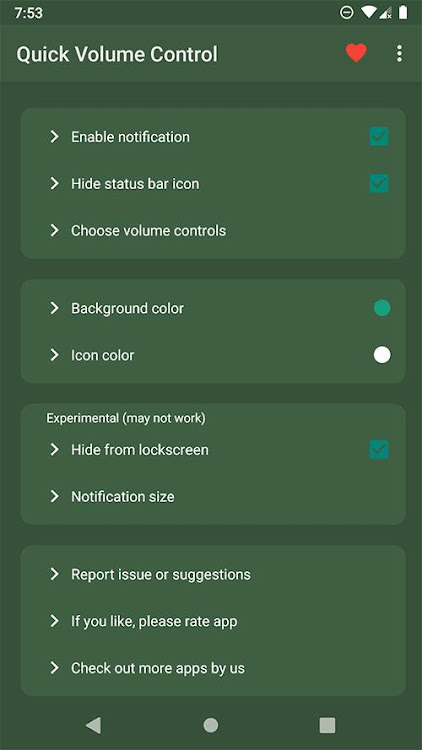Quick Volume Control - 1.4 - (Android)