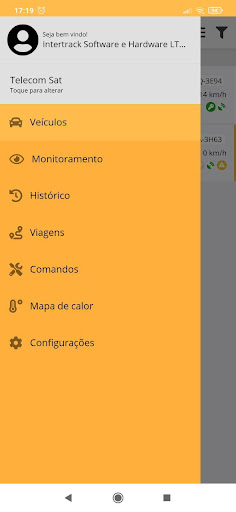 Telecom Sat App Screen 3