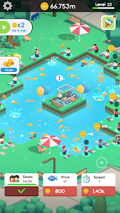 Idle Fishing Club MOD APK 1.0.4 (Unlimited Tickets) 1