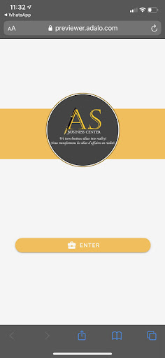 AS Business Center Screen 2