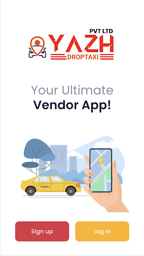 Android application YAZH DROP TAXI - VENDOR APP screenshort