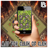 Map of COC 2017 icon