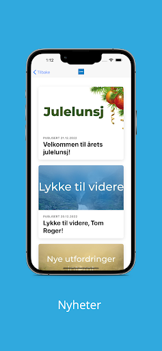Mapei - App for ansatte Screen 2