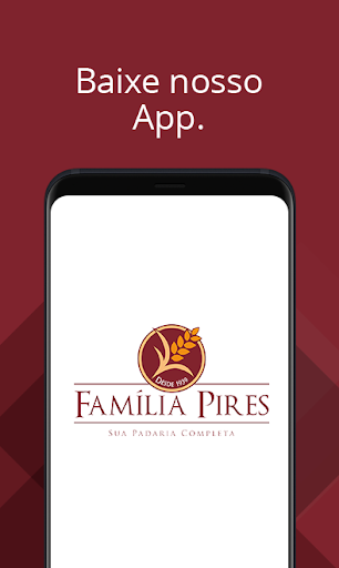 Android application Padaria Familia Pires screenshort