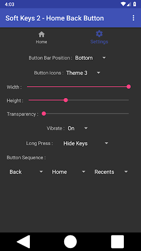 Soft Keys 2 - Home Back Button Screenshot 4 - AppWisp.com