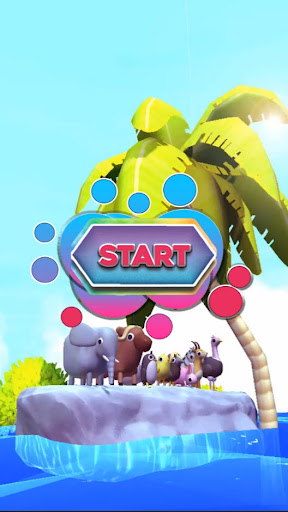Android application Animal Jump River screenshort