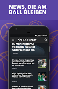 Yahoo Sport لقطة شاشة