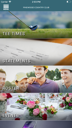 Pinewood CC Member Screen 3