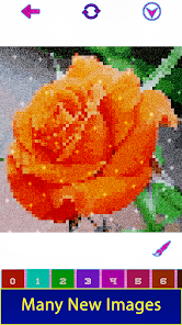 Glitter Pixel Art: Color by Number, Coloring Book 2.0 APK + Мод (Unlimited money) за Android
