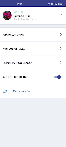 Acceso personal Screen 2