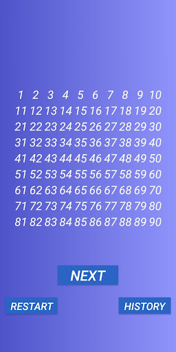 Housie Number Caller(Tambola) Screen 2