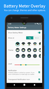 Battery Meter Overlay Screenshot