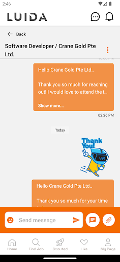 LUIDA Get scouted for IT jobs Screen 3