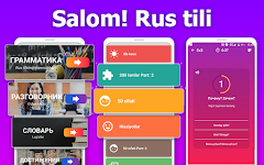 screenshot of Salom! - Rus tilini o'rganish