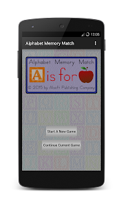 Alphabet Memory Match