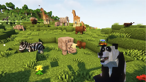 Android application Mod Animal Zoo Minecraft screenshort