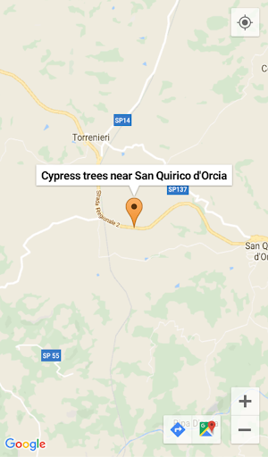 Android application Orcia Valley (Val d'Orcia) screenshort