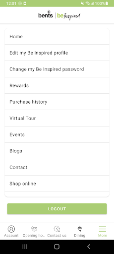 Bents Garden and Home Member App