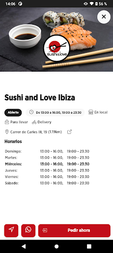 Sushi And Love Ibiza Screen 2