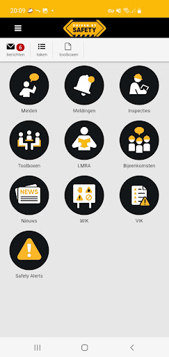 Android application Driven By Safety screenshort