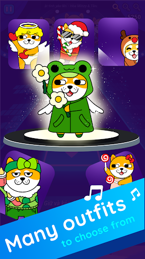Android application Doge Tile Hop : Dog Dancing screenshort