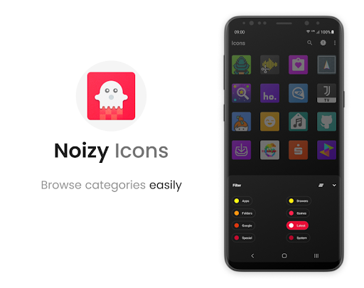 Noizy Icons v2.1.5 (Patched) poster-4