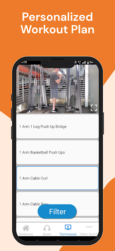 Screenshot of HIIT High Intensity Intervals