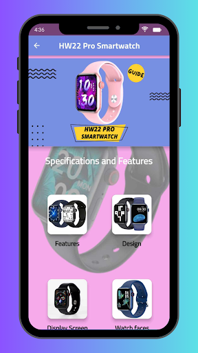 HW22 Pro Smartwatch Guide