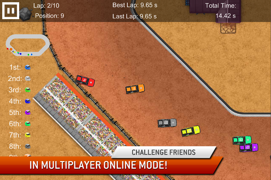 Captura 15 Dirt Racing Sprint Car Game 2 android