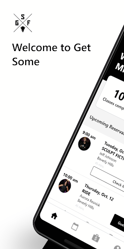 Android application GET SOME FITNESS GYM screenshort
