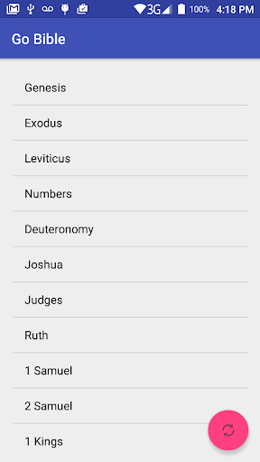 Android application Go Bible screenshort