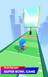 Super Bowl Flick Kick Football