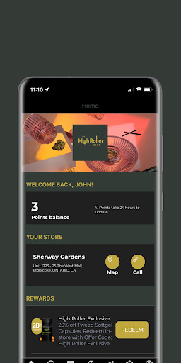 Android application The High Roller Club screenshort