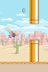 screenshot of Flappy Nyan: flying cat wings