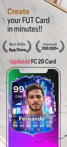FUT 26 Card Creator Screenshot 1 - AppWisp.com
