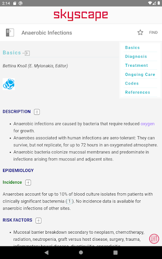 Screenshot of 5 Minute Infectious Diseases