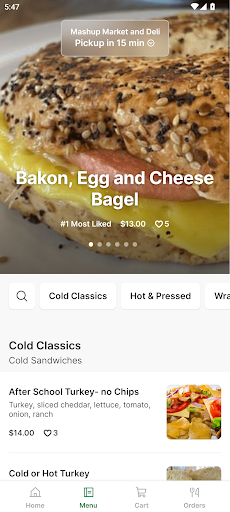 Mashup Market and Deli Screen 2