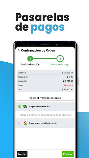 Android application Aero Servicios screenshort