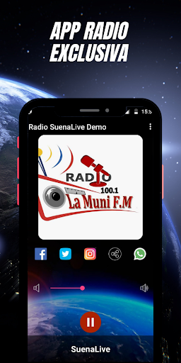 FM La Muni 100.1 Screen 2